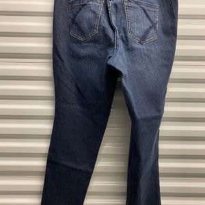 Worn jeans in good condition.